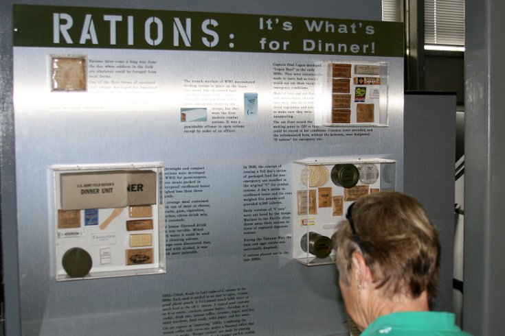 Display on WW II Rations